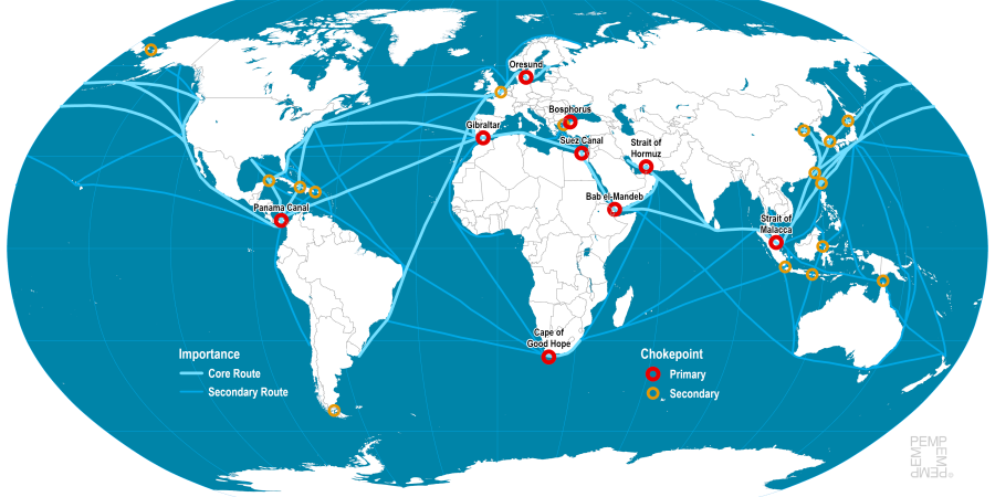 NaviAI maritime route visualization